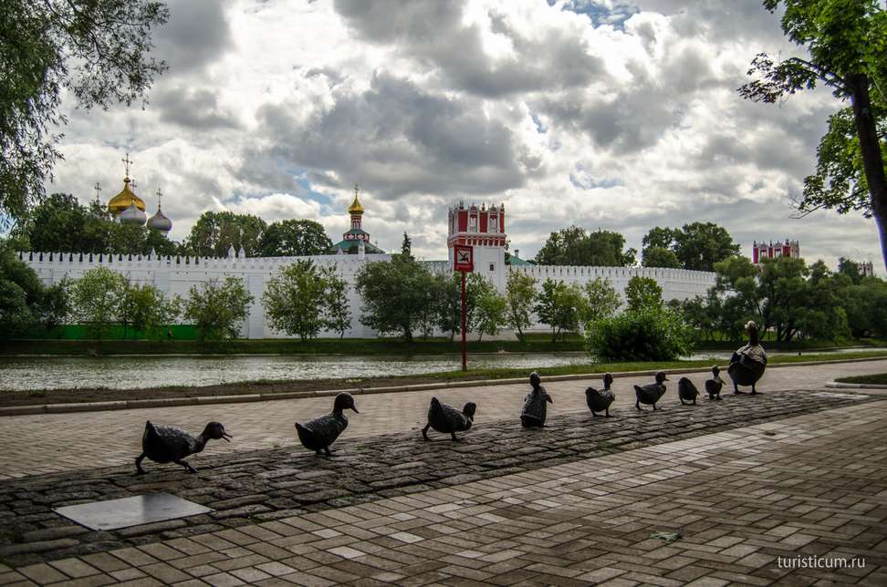 Пешеходный маршрут по Москве