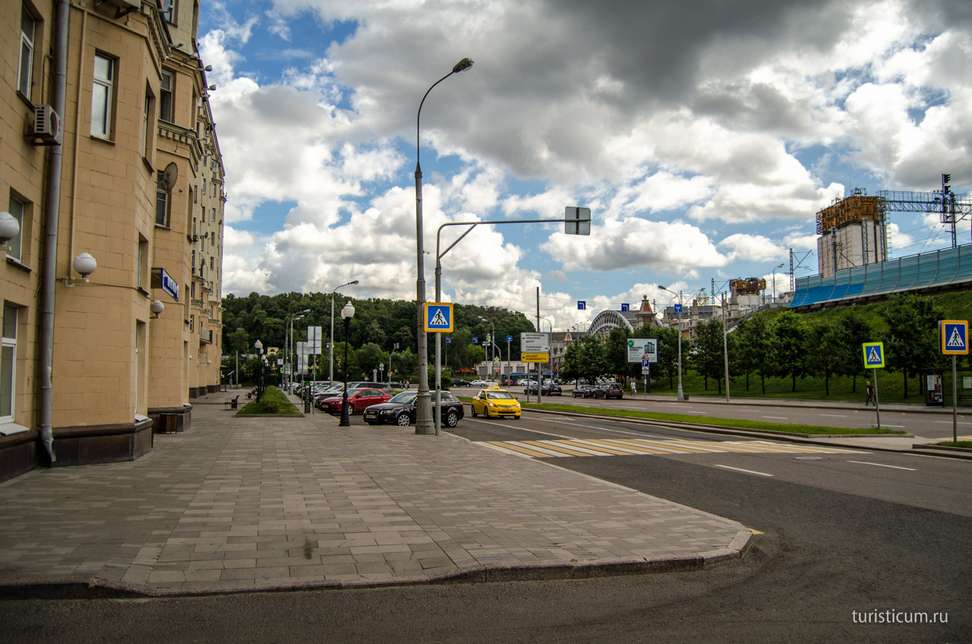 Пешеходный маршрут по Москве