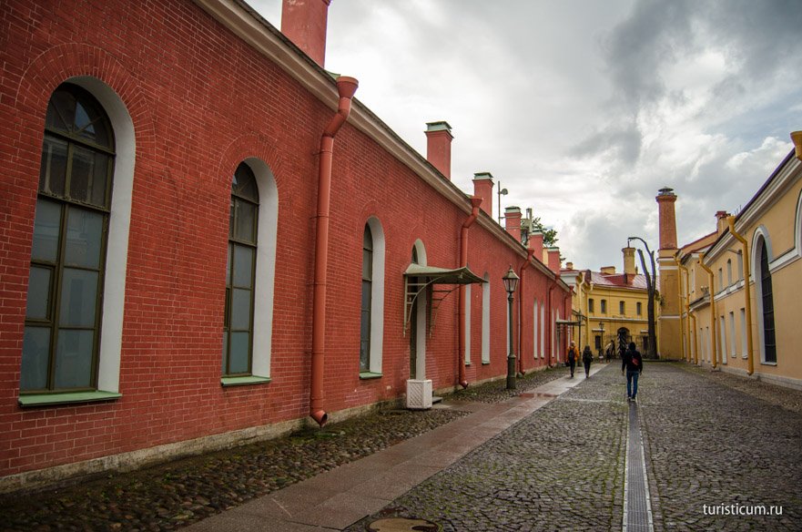 Тюрьма Трубецкого бастиона Петропавловская крепость