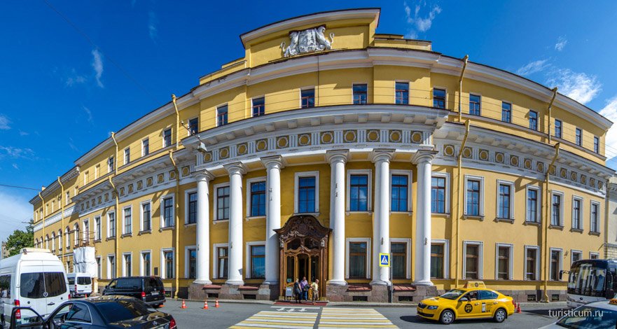 Юсуповский дворец на Мойке в Санкт-Петербурге