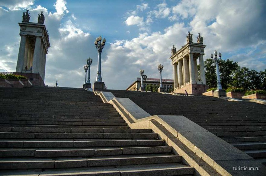центральная лестница Волгограда